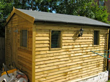 build garden shed oxfordshire 2