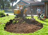 oxfordshire pond construction 1